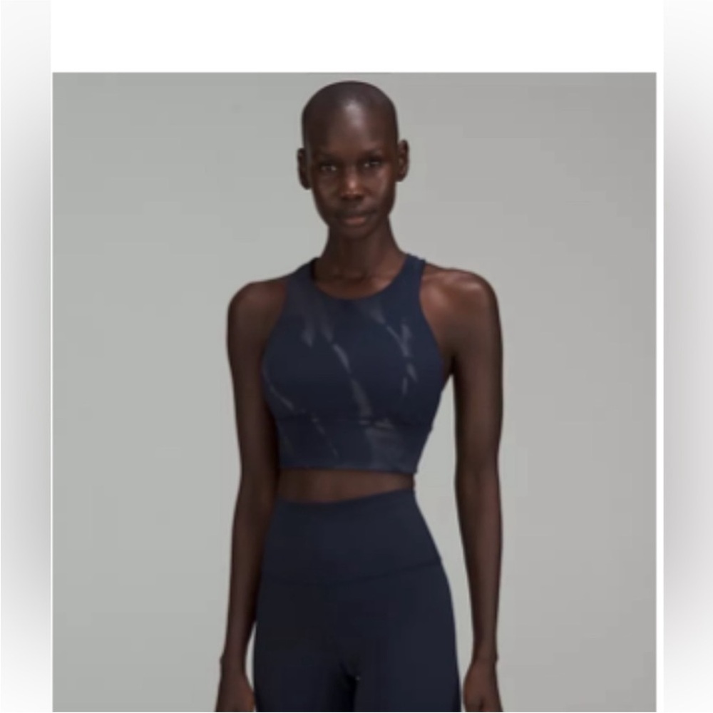 Lululemon - Navy Blue Longline Bra
